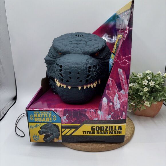 Godzilla x Kong The New Empire Godzilla Titan Roar Mask 2024 Party Halloween NIB - Picture 4 of 9